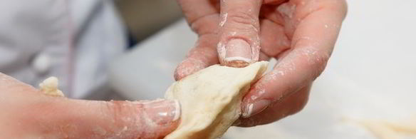 вареники с яблоком и корицей