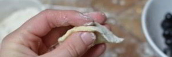 вареники с ягодами