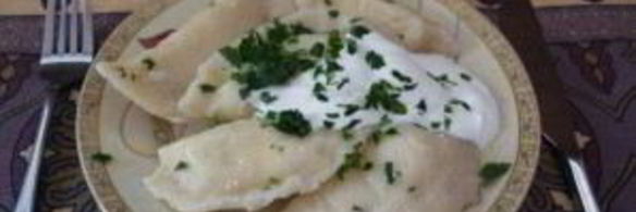 вареники с зеленью