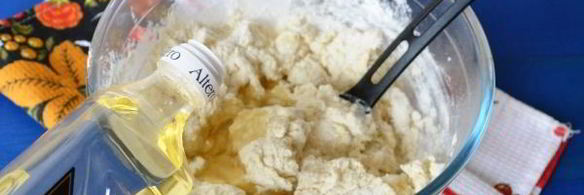 заварное тесто для вареников с творогом