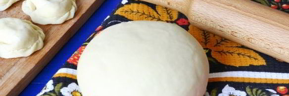 заварное тесто для вареников с творогом