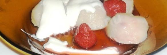 заварные вареники с клубникой на пару