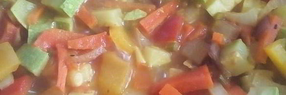 яичная лапша с овощами