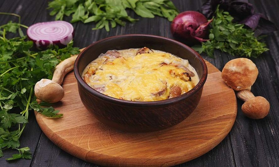 Рецепт грибного жаркого