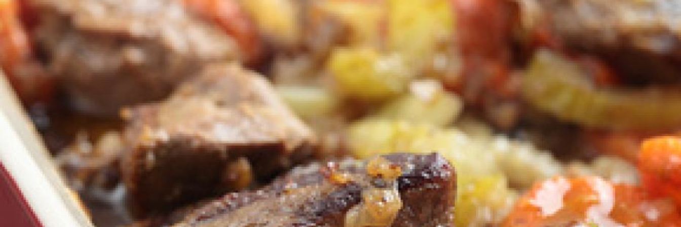 Жаркое из баранины с овощами