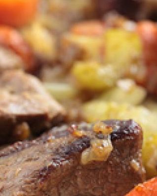 Жаркое из баранины с овощами