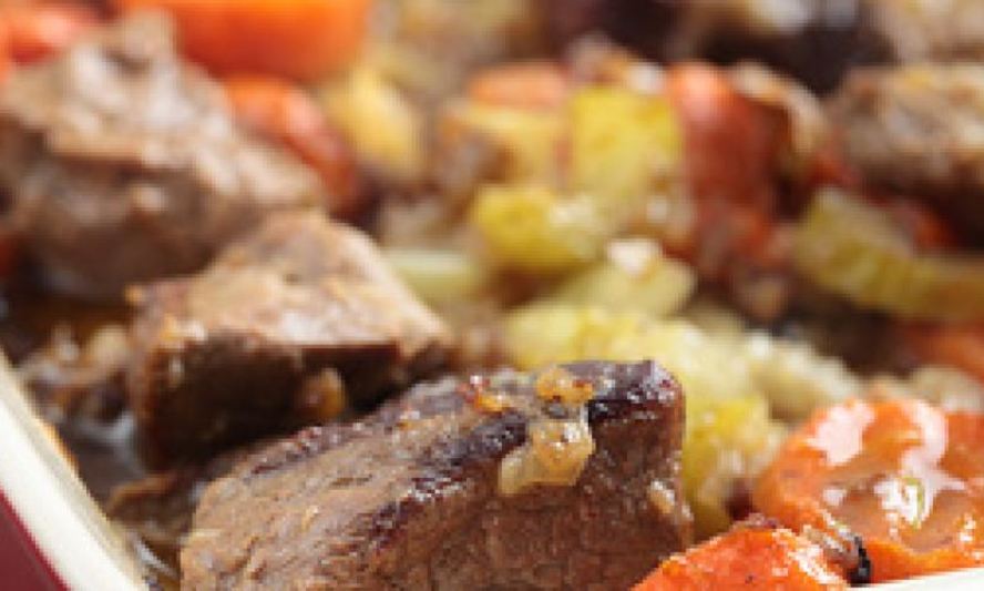 Рецепт жаркого из баранины с овощами