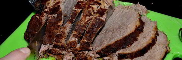 жаркое из говядины на кофе