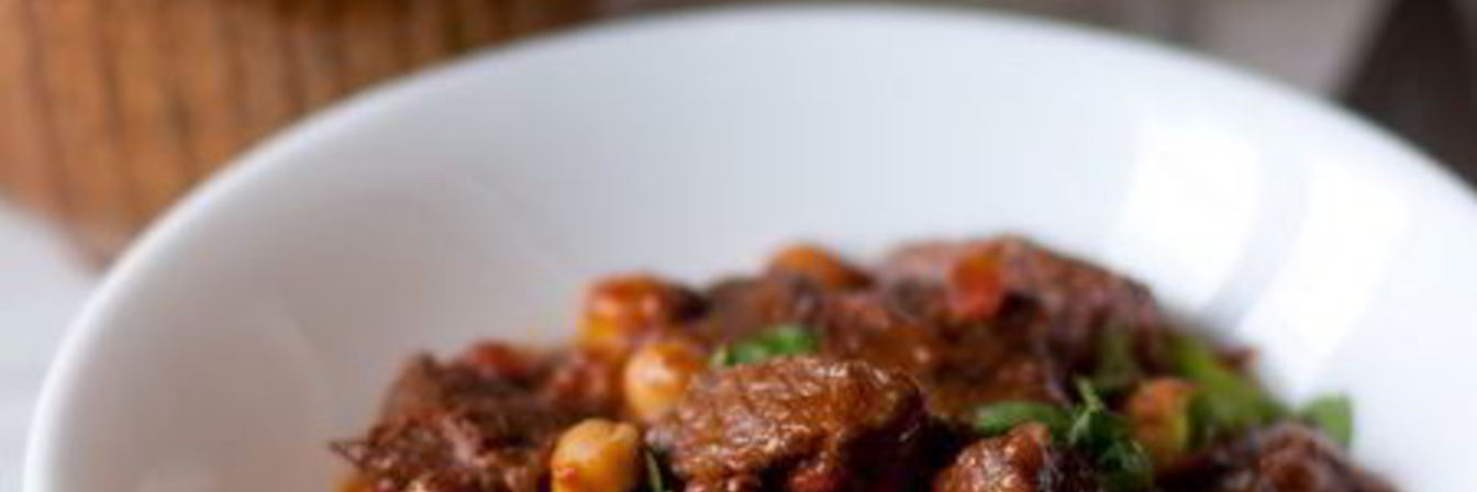 Жаркое из говядины с нутом