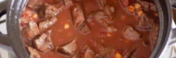 жаркое из говядины с нутом