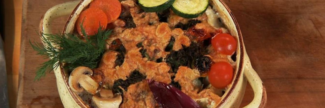 Жаркое из курицы с овощами