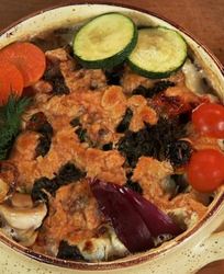 Жаркое из курицы с овощами