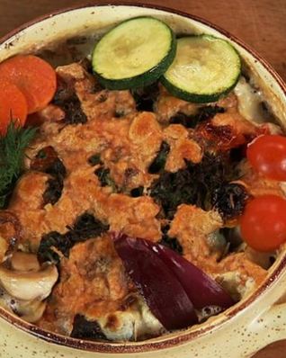 Жаркое из курицы с овощами