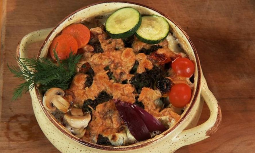 Рецепт жаркого из курицы с овощами