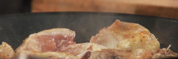 жаркое из курицы с овощами