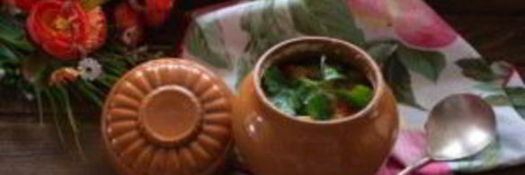 жаркое из курицы в горшочке