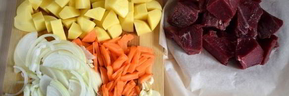 жаркое из лосятины