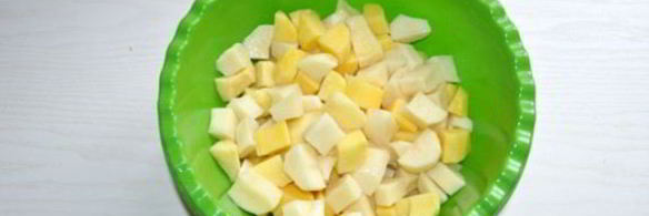 жаркое из печени с картофелем