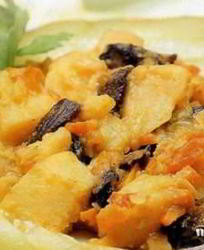 Жаркое с грибами