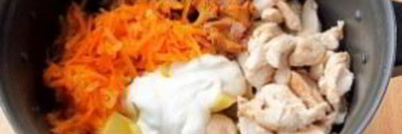 жаркое с грибами