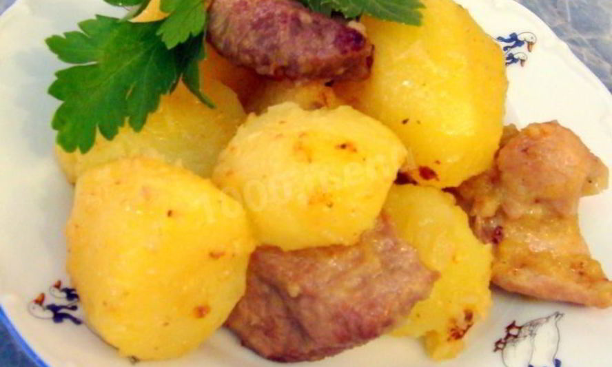 Рецепт жаркого с картошкой