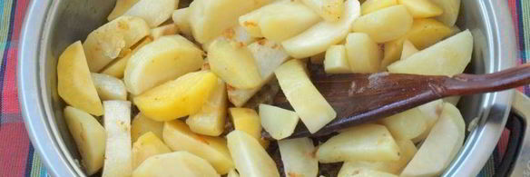 жаркое с курицей