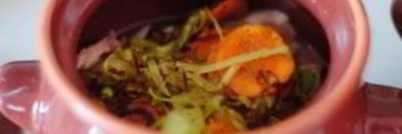 жаркое в горшочках с курицей