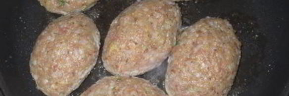 гречневые зразы с яйцом и зеленью