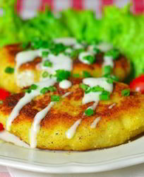 Картофельные зразы с фаршем