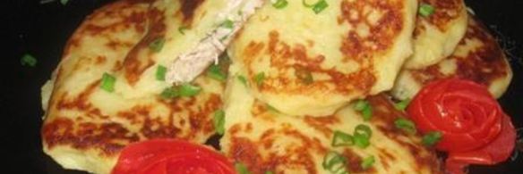 картофельные зразы с мясом