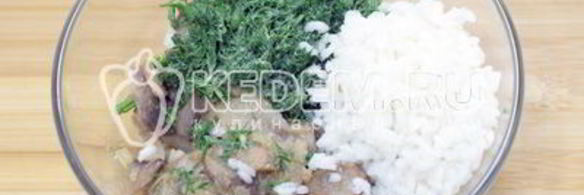 куриные зразы с грибами удачные