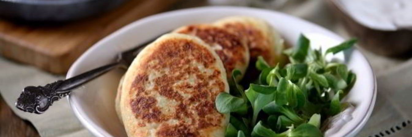 Постные картофельные зразы с грибами