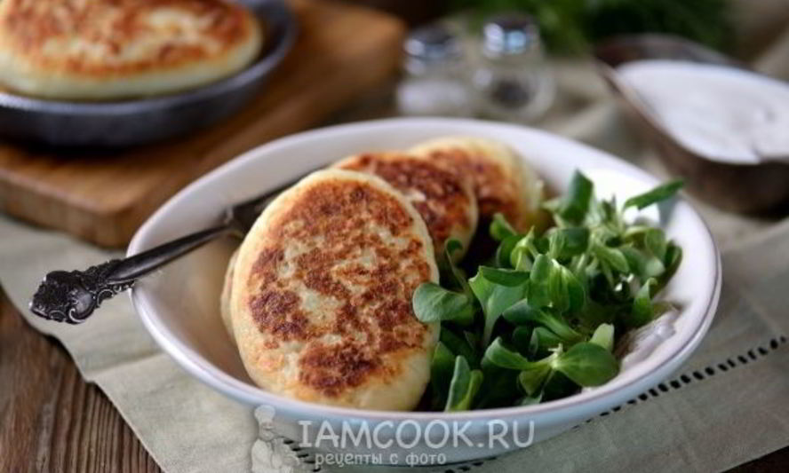 Рецепт постных картофельных зраз с грибами