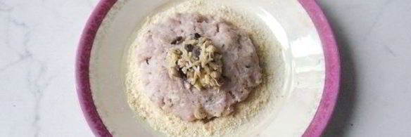 рыбные зразы с грибами и сыром