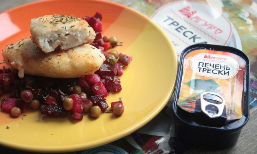 Рецепт рыбных зраз с печенью трески