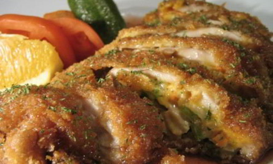 Рецепт зраз из говядины с грибами, рисом и зеленым горошком