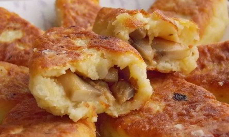 Рецепт зраз из картофеля с грибной начинкой