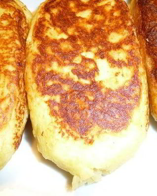 Зразы картофельные с мясом