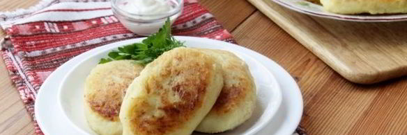 зразы картофельные с яйцом и луком