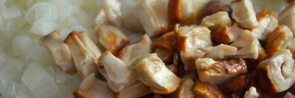 зразы с гречневой кашей и грибами