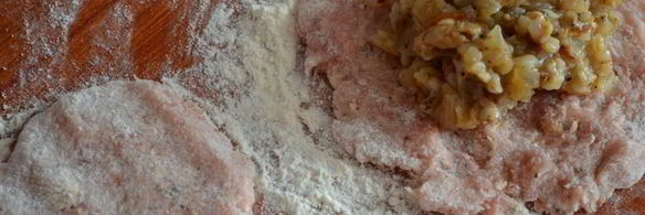 зразы с гречневой кашей и грибами