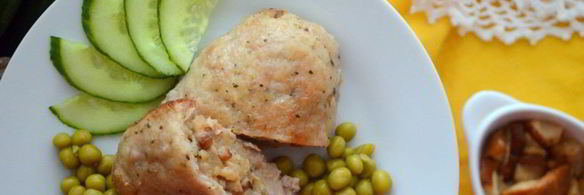 зразы с гречневой кашей и грибами