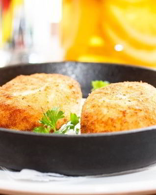 Зразы с мясным фаршем