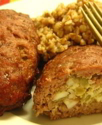 Зразы с яйцом в духовке