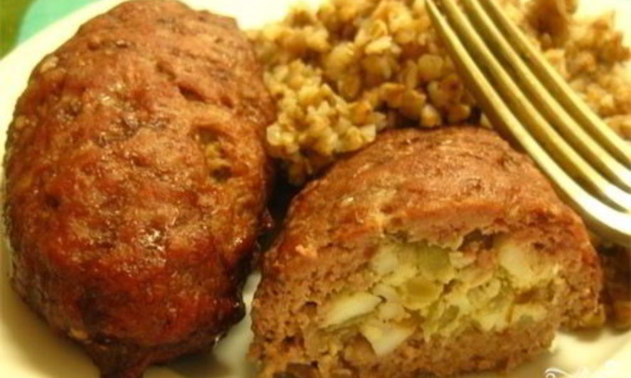 Рецепт зраз с яйцом в духовке