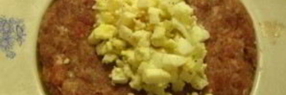 зразы с яйцом в духовке