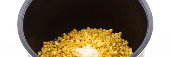 гороховая каша в мультиварке-скороварке