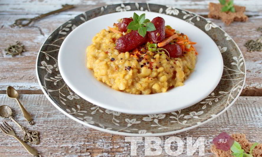 Рецепт гороховой каши