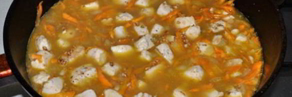 гречка по-купечески с куриным филе