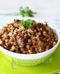 Гречка по-купечески в мультиварке с говядиной